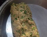 A picture of step 2 of Methi na Thepla (Traditional gujarati breakfast).