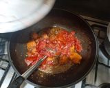 A picture of step 3 of Chicken BBQ karahi.