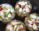 Hình bước làm 3 của món Hành muối chua ngọt ngày tết