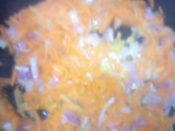 Fried sweet potato with sauce