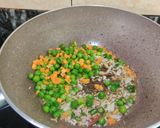A picture of step 4 of GROUND RICE PULAO.