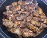 Foto del paso 4 de la receta: Pollo frito con macerado de ajo negro