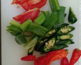 Foto langkah ke 2 dari resep Tumis cumi cabai ijo.