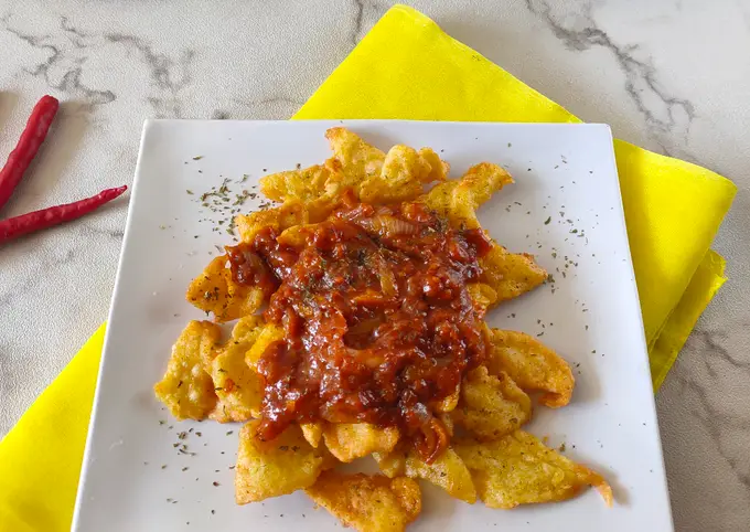 Langkah-langkah untuk membuat Cara membuat Nachos Rumahan