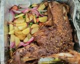 A picture of step 5 of Mutton/Lamb Roast.