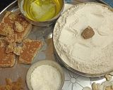 A picture of step 1 of Wheat flour jaggery pinni (gud laduu) आटा गुड़ पिन्नी.