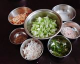 A picture of step 1 of Khamang Kakdi.
