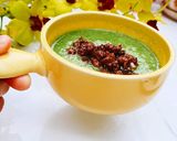 Hình bước làm 2 của món Cháo chùm ngây thịt bò