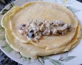Foto del paso 2 de la receta: Crepes salados con pollo setas al horno