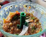 A picture of step 3 of Sweet bittergourd seeds ki chutney.