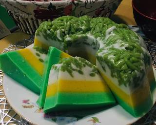 Puding Labu Tiga lapis(cendol/dawet, labu,pandan) - Step 5
