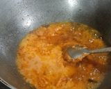 A picture of step 3 of Methi matar masala.