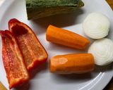 Foto del paso 4 de la receta: Calabaza rellena de verduras y queso 🎃