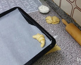 Foto del paso 7 de la receta: Medias lunas o Croissant masa casera / rellenos de dulce de leche