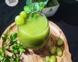 A picture of step 5 of Green Grapes Juice.