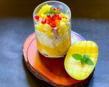 A picture of step 7 of Mango Sago Pudding.