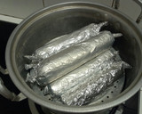 Foto langkah ke 4 dari resep Chicken Egg Roll (Rolade Ayam + Udang).