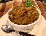 चटपटी अचारी करेले की सब्जी रेसिपी चरण 4 फोटो