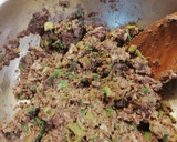 Foto del paso 3 de la receta: Niños envueltos diferentes (relleno de paté de porotos aduki)