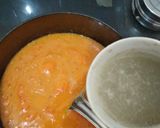 A picture of step 7 of Cheesy grilled tomato soup.