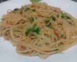 Spaghetti in tomato dhania sauce recipe step 11 photo