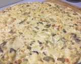 Foto del paso 4 de la receta: Quiche de champiñones, palmitos y jamón