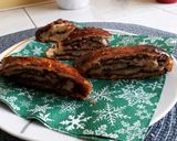 Bejgli mogyorókrémes-banános recept fázis 7 fotója