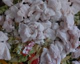 Foto del passaggio 5 della ricetta Pollo con verdure e limone,con riso basmati