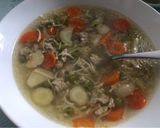 Darált húsos raguleves recept fázis 4 fotója