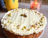 Foto del paso 7 de la receta: Carrot cake con pistachos
