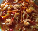 Foto langkah ke 5 dari resep Udang saos padang.
