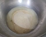 A picture of step 3 of Suji halwa.