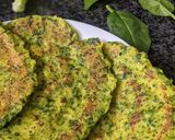 A picture of step 7 of Spinach broccoli Chilla.