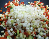 Foto del paso 7 de la receta: Arroz tricolor con verduritas y curry