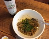 A picture of step 5 of Roasted eggplant dip.