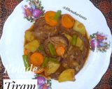 Foto langkah ke 5 dari resep Rolade Sapi Saus Tiram.
