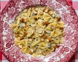 Foto del paso 7 de la receta: Mantequilla de queso azul especial para pastas 🦋 Farfalle con burro di formaggio blu 🤤 🍝