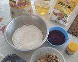 Foto langkah ke 1 dari resep Bakpao Buah Naga.