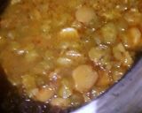 A picture of step 2 of Tori Arabi mix sabji.
