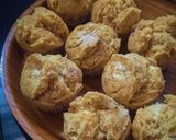Foto langkah ke 11 dari resep Bolu Kukus Pisang Mekar.