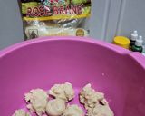 Foto langkah ke 4 dari resep Bakpao (Isian Selai Coklat Dan Keju Lumer).