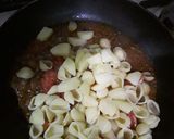 A picture of step 4 of Desi Style Pasta.