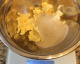 A picture of step 1 of Matcha pound cake 🍵.