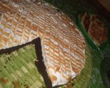 صورة لخطوة 6 من وصفة كيكة الشوكولاتة والكراميل 🥧