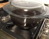 Une image de l'étape 5 de Riz noir au bouillon de crevettes, légumes et romarin.