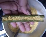 A picture of step 5 of Massala Drumstick.