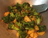 A picture of step 5 of Broccoli Potato Fry.