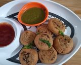 A picture of step 12 of Pinwheel Samosa Roll.