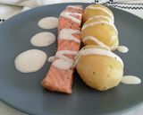 Foto del paso 5 de la receta: Salmón con nata agria al eneldo