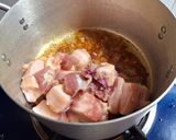 Hình bước làm 2 của món Thịt kho đậu hũ, trứng cút